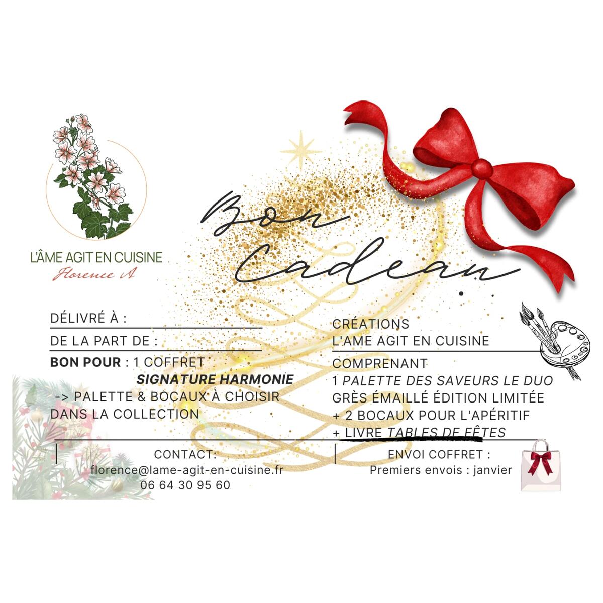 Bon cadeau - Coffret Signature Harmonie